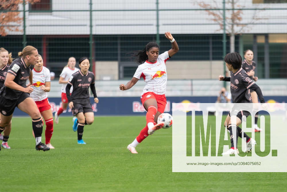 Google Pixel Frauen-Bundesliga, RB Leipzig - FSV Mainz 05; 03.10.2026 Delice Boboy (17, RB Leipzig). Fußball, Google Pixel Frauen-Bundesliga, Saison 2026 2027, 6. Spieltag: RB Leipzig vs. FSV Mainz 05 am 03.10.2026, Trainingszentrum Cottaweg, Leipzig. DFB REGULATIONS PROHIBIT ANY USE OF PHOTOGRAPHS AS IMAGE SEQUENCES AND OR QUASI-VIDEO.
