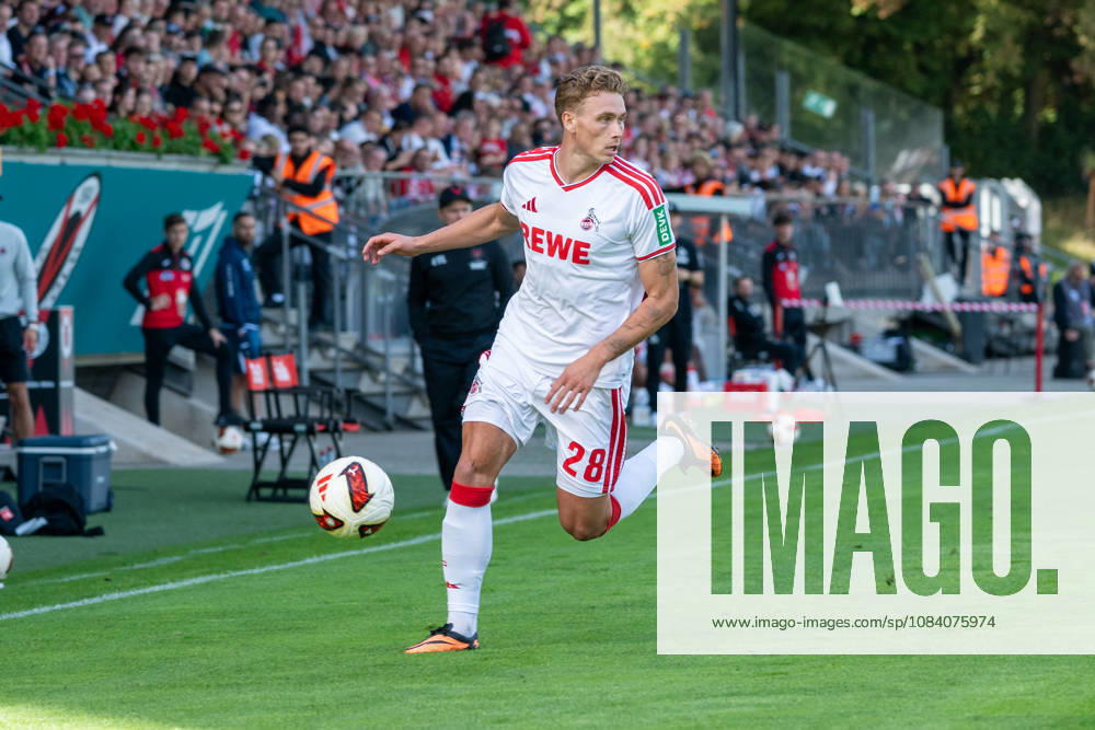 Sebastian Sebulonsen (1. FC Koeln, 28) mit Ball. FC Viktoria Koeln vs. FC Hansa Rostock , Fussball, 3. Liga, 05. Spieltag, Saison 2026 2027, 11.09.2026 DFL DFB Regulations prohibit any use of Photographs as image sequences and or Quasivideo FC Viktoria Koeln vs. FC Hansa Rostock, Fussball, 3. Liga, 05. Spieltag, Saison 2026 2027, 11.09.2026 Koeln