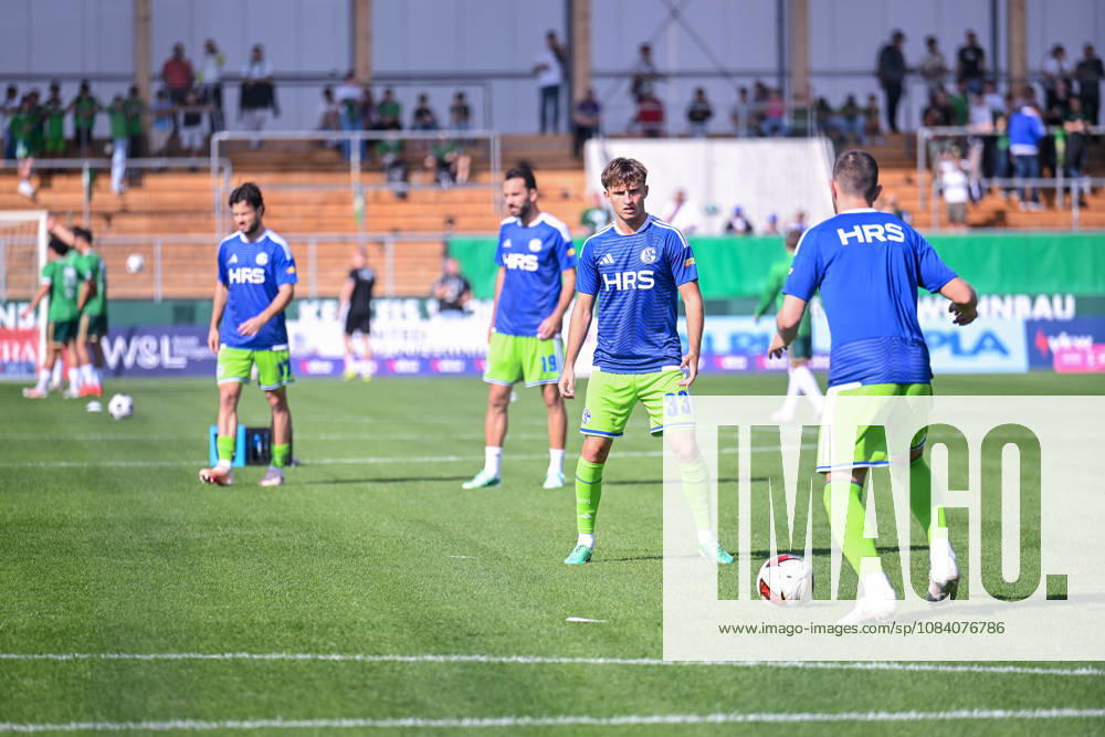 Fussball, Saison 2026 2027, Testspiel, SC Austria Lustenau - FC Schalke 04, Vitalie Becker (FC Schalke 04) xRHR-FOTO YYx