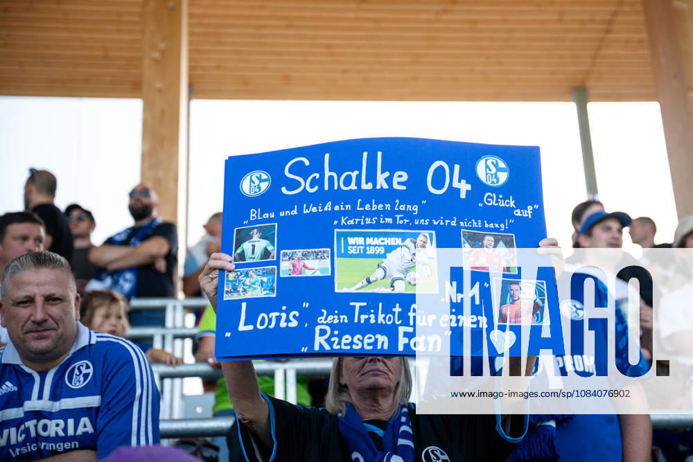 Fussball, Saison 2026 2027, Testspiel, SC Austria Lustenau - FC Schalke 04, Fans FC Schalke 04, xRHR-FOTO YYx