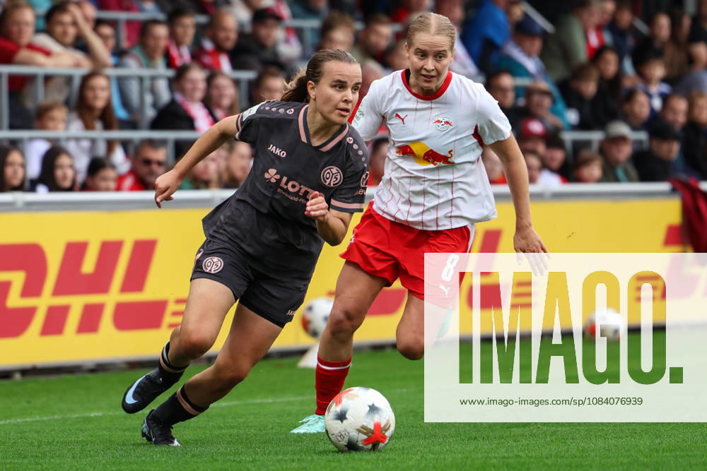 Deutschland: Fußball Google Pixel Frauen-Bundesliga 2026 - 2027, 6. Spieltag - RB Leipzig gegen FSV Mainz 05, Trainingszentrum von RB Leipzig (Leipzig): Kara Bathmann (1. FSV Mainz 05 Frauen, 4) am Ball