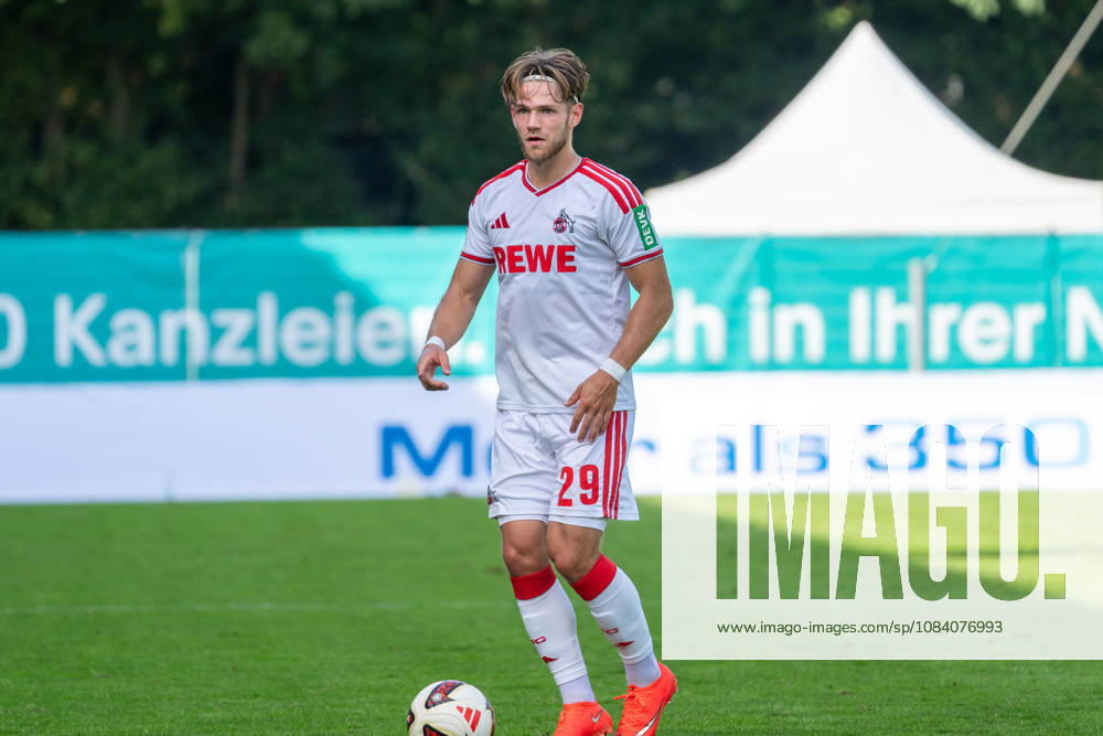 Jan Thielmann (1. FC Koeln, 29) am Ball. FC Viktoria Koeln vs. FC Hansa Rostock , Fussball, 3. Liga, 05. Spieltag, Saison 2026 2027, 11.09.2026 DFL DFB Regulations prohibit any use of Photographs as image sequences and or Quasivideo FC Viktoria Koeln vs. FC Hansa Rostock, Fussball, 3. Liga, 05. Spieltag, Saison 2026 2027, 11.09.2026 Koeln