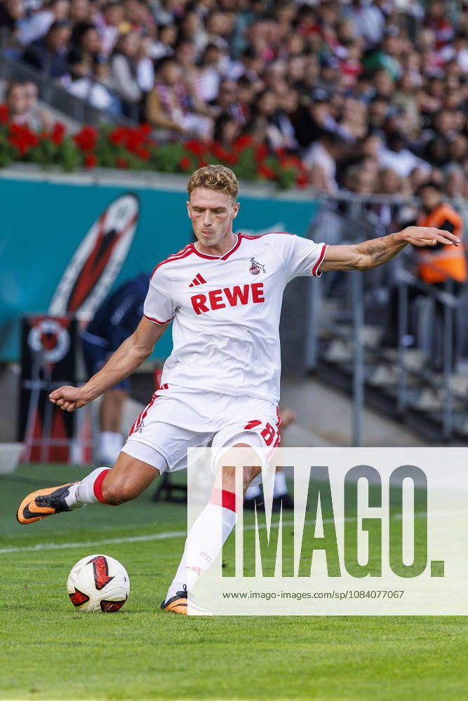 Sebastian Sebulonsen (1. FC Köln, 28) during the friendly match between FC Viktoria Köln vs. 1. FC Köln at the Sportpark Hoehenberg on October 3, 2026 in Koeln, Germany. DFL REGULATIONS PROHIBIT ANY USE OF PHOTOGRAPHS AS IMAGE SEQUENCES AND OR QUASI-VIDEO. Nordrhein-Westfalen Germany