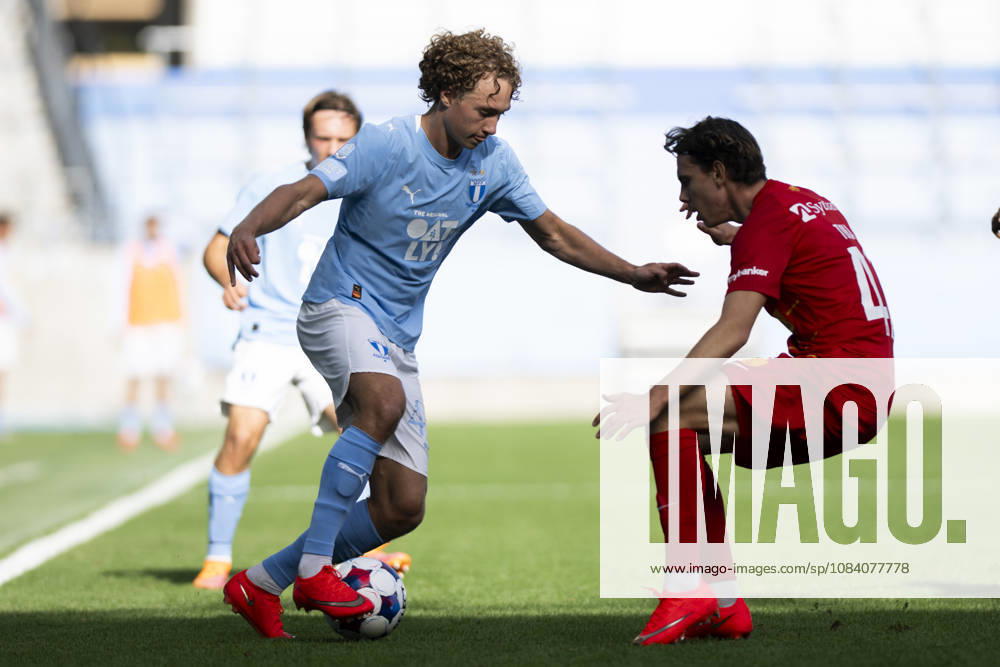 Anton Höög of Malmö FF during the Friendly match between Malmö FF and FC Nordsjälland on October 3, 2026 in Malmö. Photo: Avdo Bilkanovic BILDBYRAN COP 115 AB0391 fotboll football soccer fotball träningsmatch friendly match malmö ff fc nordsjälland bbeng