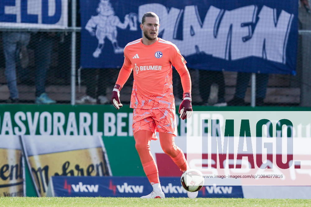 Fussball: Österreich: Testspiel 2025 2026 - 03.10.2026 - SC Austria Lustenau vs. FC Schalke 04 - SUN MINIMEAL Arena (Lustenau, Österreich); Loris Karius (Schalke 04)