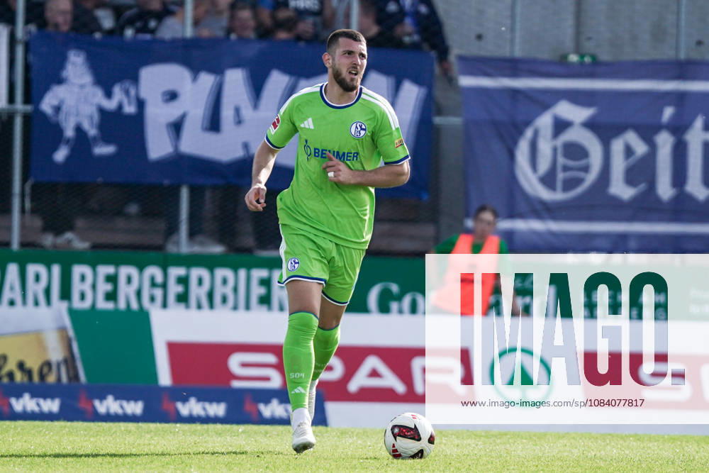 Fussball: Österreich: Testspiel 2025 2026 - 03.10.2026 - SC Austria Lustenau vs. FC Schalke 04 - SUN MINIMEAL Arena (Lustenau, Österreich); Steve Noode (Schalke 04)