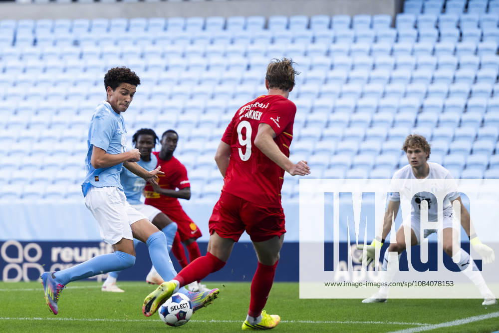 Leon da Silva of Malmö FF during the Friendly match between Malmö FF and FC Nordsjälland on October 3, 2026 in Malmö. Photo: Avdo Bilkanovic BILDBYRAN COP 115 AB0391 fotboll football soccer fotball träningsmatch friendly match malmö ff fc nordsjälland bbeng