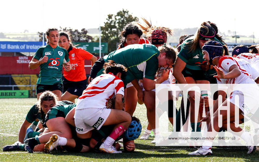 Women s International Test Match, Virgin Media Park, Cork 3 10 2026 Ireland vs Japan Ireland s Brittany Hogan scores her side s second try Brittany Hogan scores her side s second try 3 10 2026