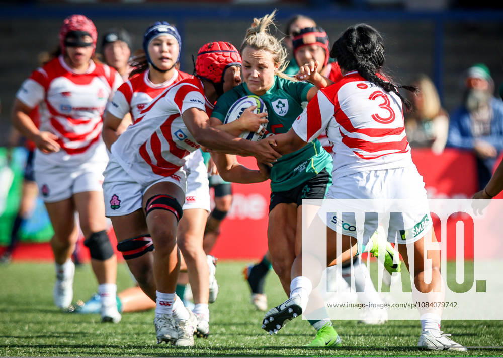 Women s International Test Match, Virgin Media Park, Cork 3 10 2026 Ireland vs Japan Ireland s Aoife Dalton comes up against Japan s Jennifer Nduka and Wako Kitano Aoife Dalton comes up against Jennifer Nduka and Wako Kitano 3 10 2026