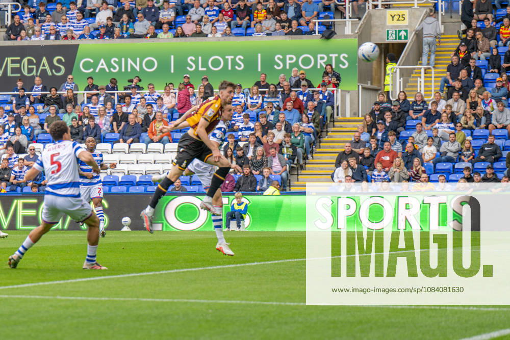 Reading v Bradford City, EFL Sky Bet League 1 Goal! Jake Beesley of Bradford City scores during the EFL Sky Bet League 1 match between Reading and Bradford City at the Select Car Leasing Stadium, Reading, UK on 3 October 2026. Reading Select Car Leasing Stadium Berkshire UK Editorial use only DataCo restrictions apply See www.football-dataco.com ,