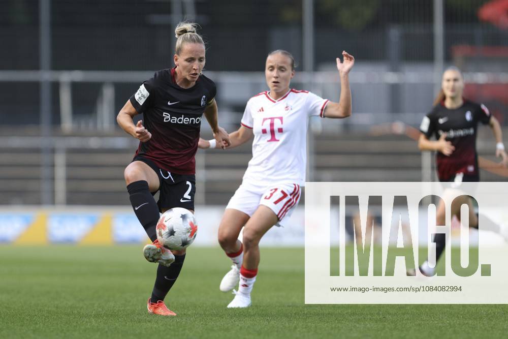 Lisa Karl (SC Freiburg) und Beke Sterner (1. FC Koeln) im Zweikampf waehrend des Spiels der Frauen Bundesliga zwischen 1.FC Koeln und SC Freiburg, Franz-Kremer-Stadion am 03. October 2026 in Koeln, Deutschland. (Foto von Oliver Kaelke DeFodi Images) +++ Lisa Karl (SC Freiburg) und Beke Sterner (1. FC Koeln) battle for the ball during the Bundesliga match between 1.FC Koeln and SC Freiburg at Franz-Kremer-Stadion on October 3, 2026 in Cologne, Germany. (Photo by Oliver Kaelke DeFodi Images) DFB DFL REGULATIONS PROHIBIT ANY USE OF PHOTOGRAPHS AS IMAGE SEQUENCES AND OR QUASI-VIDEO. (Photo by Oliver Kaelke DeFodi Images) -