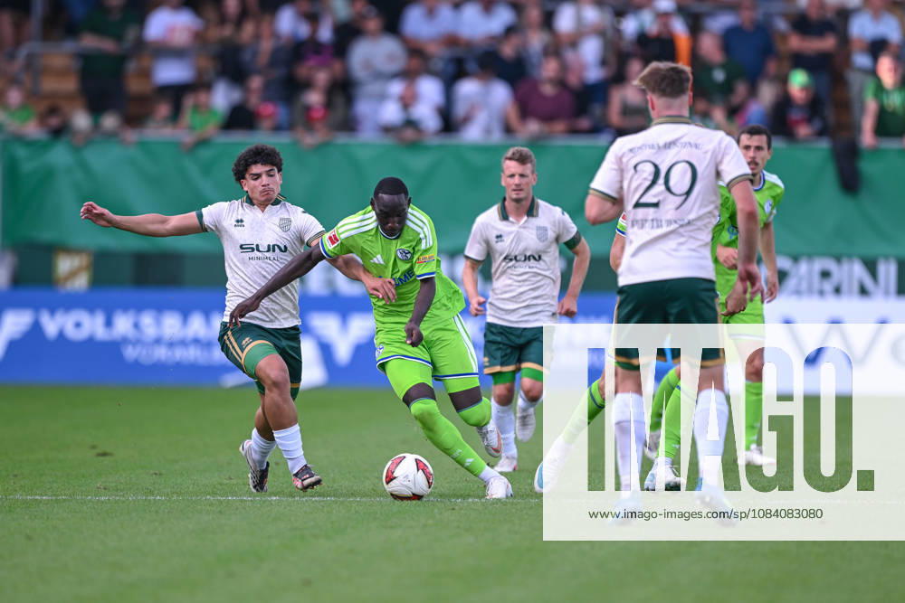 Fussball, Saison 2026 2027, Testspiel, SC Austria Lustenau - FC Schalke 04, Paul Ndiaye (FC Schalke 04 ) xRHR-FOTO YYx