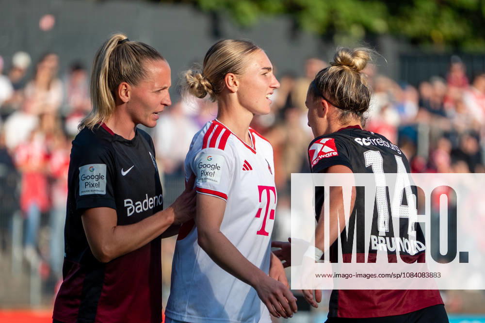 Deutschland: Google Pixel Frauen-Bundesliga 2026 2027, 6.Spieltag, 1.FC Köln vs SC Freiburg, Samstag, 03.10.2026, Franz-Kremer-Stadion (Köln-Westfalen): Sophie Nachtigall (1.FC Köln,30) während der Partie Carina Brunold (SC Freiburg, 14) Gesichtsausdruck, Emotionen Köln Franz-Kremer-Stadion, Köln Deutschland