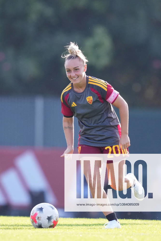 Romas Giada Greggi during the Serie A Women soccer match between Roma and Lazio at the Rome s Tre Fontane stadium, Italy - Saturday October 3, 2026 - Soccer ( Photo by Alfredo Falcone LaPresse )