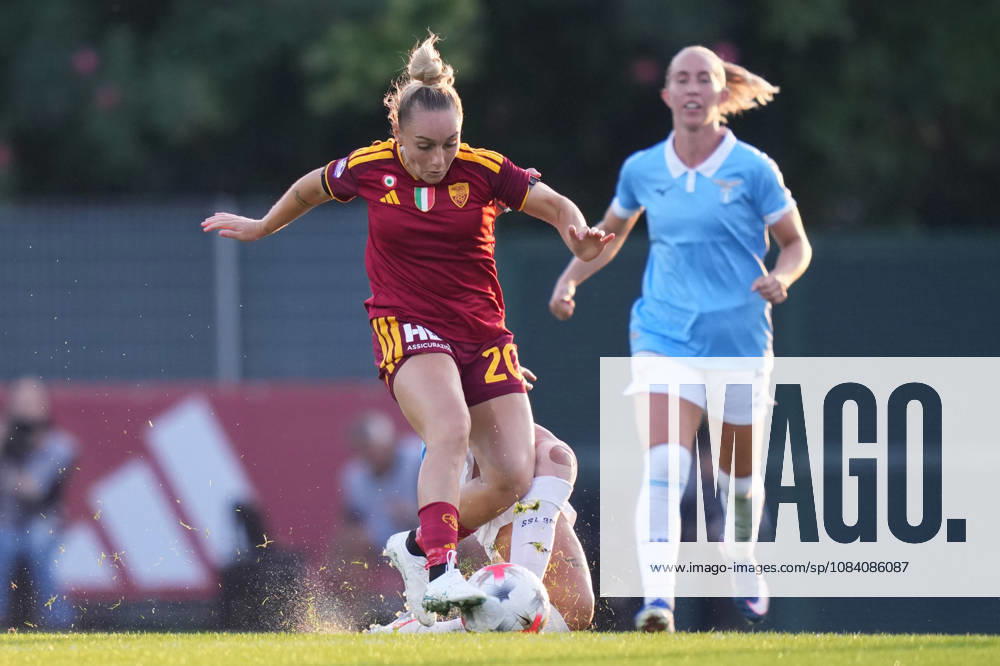 Romas Giada Greggi during the Serie A Women soccer match between Roma and Lazio at the Rome s Tre Fontane stadium, Italy - Saturday October 3, 2026 - Soccer ( Photo by Alfredo Falcone LaPresse )