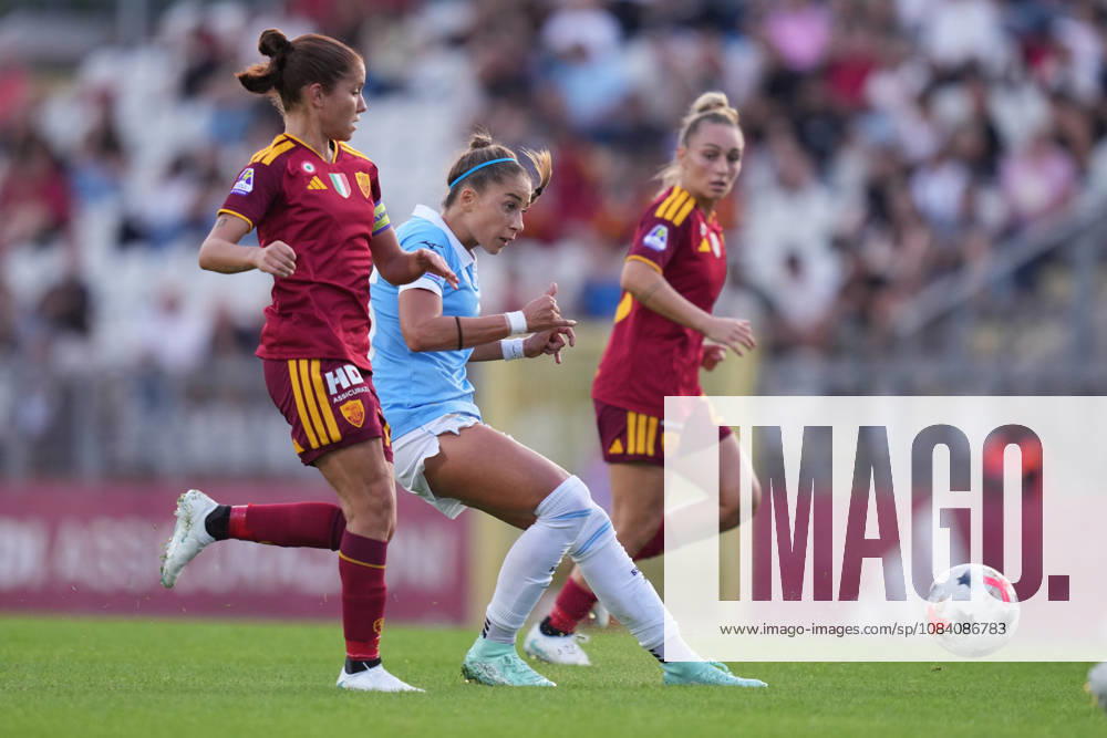 Lazios Eleonora Goldoni during the Serie A Women soccer match between Roma and Lazio at the Rome s Tre Fontane stadium, Italy - Saturday October 3, 2026 - Soccer ( Photo by Alfredo Falcone LaPresse )