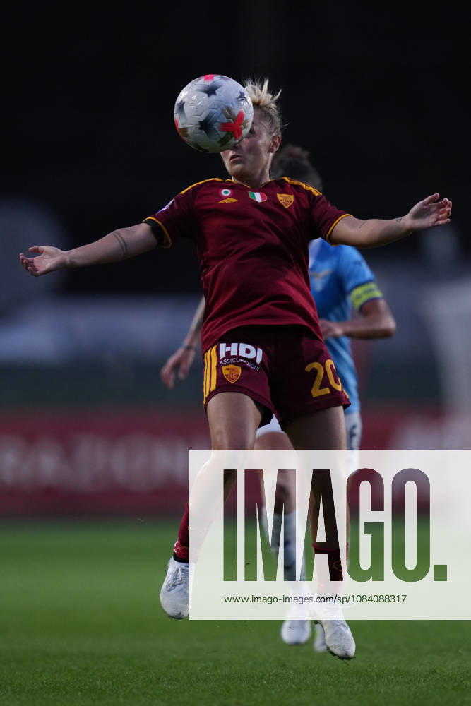Romas Giada Greggi during the Serie A Women soccer match between Roma and Lazio at the Rome s Tre Fontane stadium, Italy - Saturday October 3, 2026 - Soccer ( Photo by Alfredo Falcone LaPresse )
