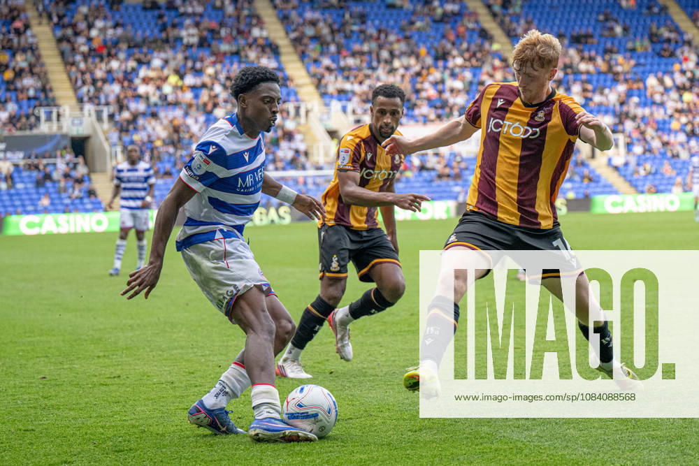 Reading v Bradford City, EFL Sky Bet League 1 Kyreece Lisbie of Reading FC during the EFL Sky Bet League 1 match between Reading and Bradford City at the Select Car Leasing Stadium, Reading, UK on 3 October 2026. Reading Select Car Leasing Stadium Berkshire UK Editorial use only DataCo restrictions apply See www.football-dataco.com ,