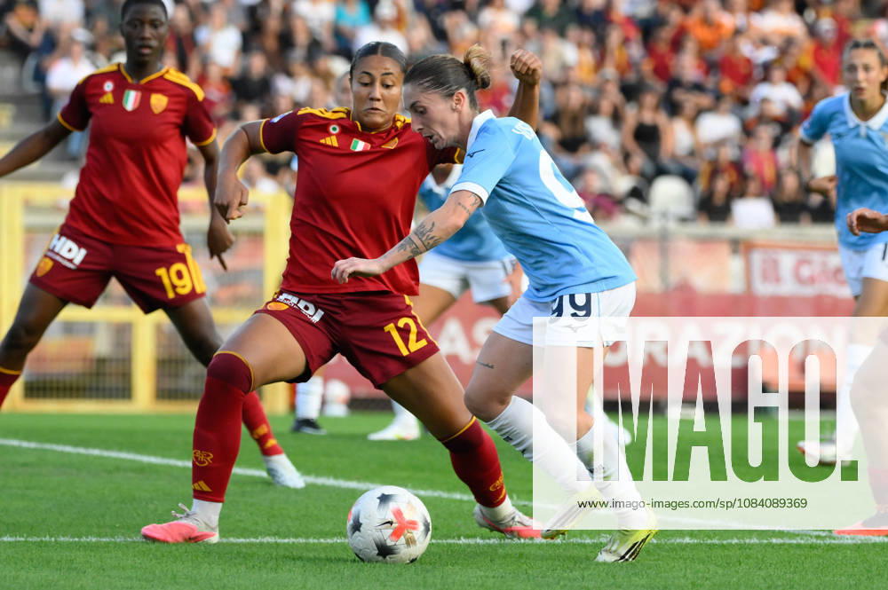 IPA89265762 - Noemi Visentin of Lazio Women during the Italian Women’s Serie A Athora 2026 2027 match between AS Roma Women and SS Lazio Women at the Tre Fontane Stadium on October 3, 2026.