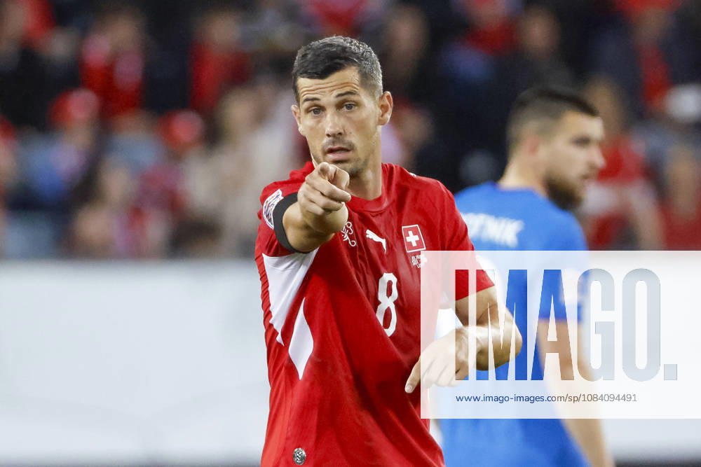 Remo Freuler (Schweiz, 08), Mimik, Gesichtsausdruck, Emotion , Schweiz, UEFA , Nations League, Matchday 3, Schweiz vs. Slowenien, 03.10.2026, Luzern Swissporarena Schweiz