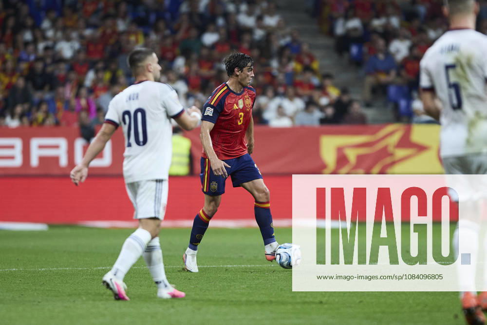 Spain - Czech Republic - UEFA Nations League 2026 27 OVIEDO, SPAIN - OCTOBER 3: Robin Le Normand of Spain in action during the UEFA Nations League 2026 27 group phase match between Spain and Czech Republic at the Carlos Tartiere Stadium on October 3, 2026 in Oviedo, Spain. (Photo by Diego Simon Photo Players Images Magara Press) Oviedo Carlos Tartiere Espana
