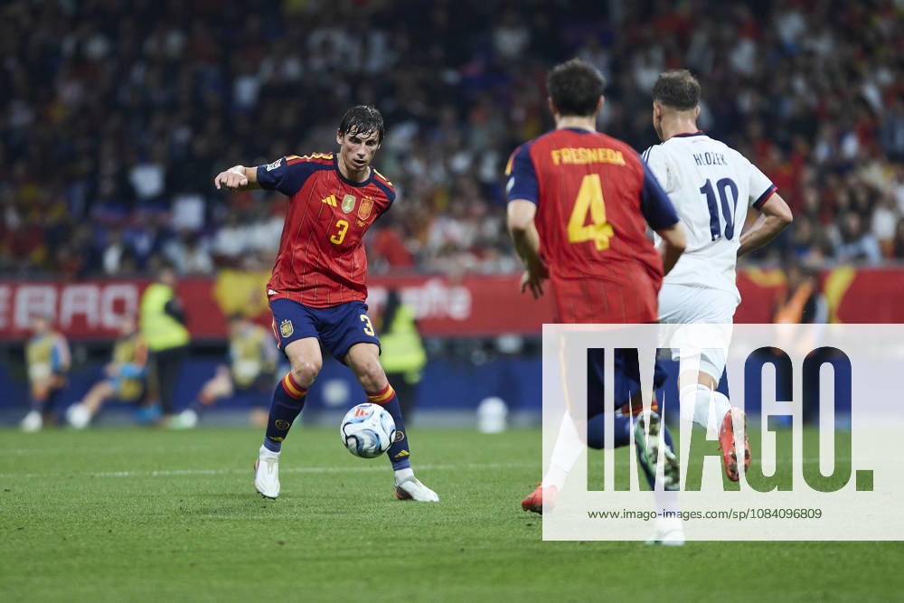 Spain - Czech Republic - UEFA Nations League 2026 27 OVIEDO, SPAIN - OCTOBER 3: Robin Le Normand of Spain in action during the UEFA Nations League 2026 27 group phase match between Spain and Czech Republic at the Carlos Tartiere Stadium on October 3, 2026 in Oviedo, Spain. (Photo by Diego Simon Photo Players Images Magara Press) Oviedo Carlos Tartiere Espana