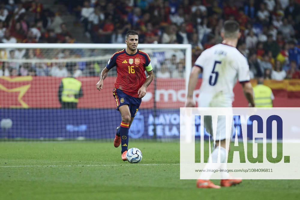 Spain - Czech Republic - UEFA Nations League 2026 27 OVIEDO, SPAIN - OCTOBER 3: Rodri of Spain runs with the ball during the UEFA Nations League 2026 27 group phase match between Spain and Czech Republic at the Carlos Tartiere Stadium on October 3, 2026 in Oviedo, Spain. (Photo by Diego Simon Photo Players Images Magara Press) Oviedo Carlos Tartiere Espana