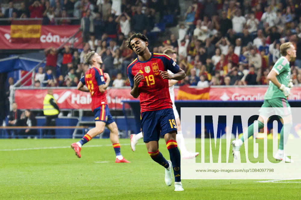 SOCCER- The UEFA Nations League 2026 27 group phase match between Spain and Czech Republic at Carlos Tartiere Stadium on October 03, 2026 in Oviedo, Spain. Lamine Yamal of Spain during the UEFA Nations League 2026 27 group phase match between Spain and Czech Republic at Carlos Tartiere Stadium on October 03, 2026 in Oviedo, Spain. Oviedo Asturias Spain