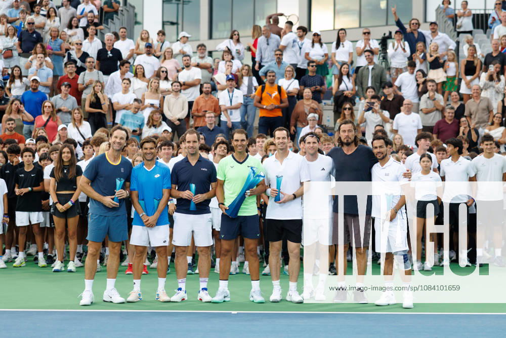 Rafa Nadal Academy Slam, part of the Rafa Nadal Academy 10th Anniversary celebrations at the Rafa Nadal Academy Featuring: Rafael Nadal, Andy Murray Where: Manacor, Balearic Islands, Spain When: 03 Oct 2026 Credit: Alex Cropper Cover Images . NOT FOR USE BY NEWSPAPERS BASED IN THE UK.