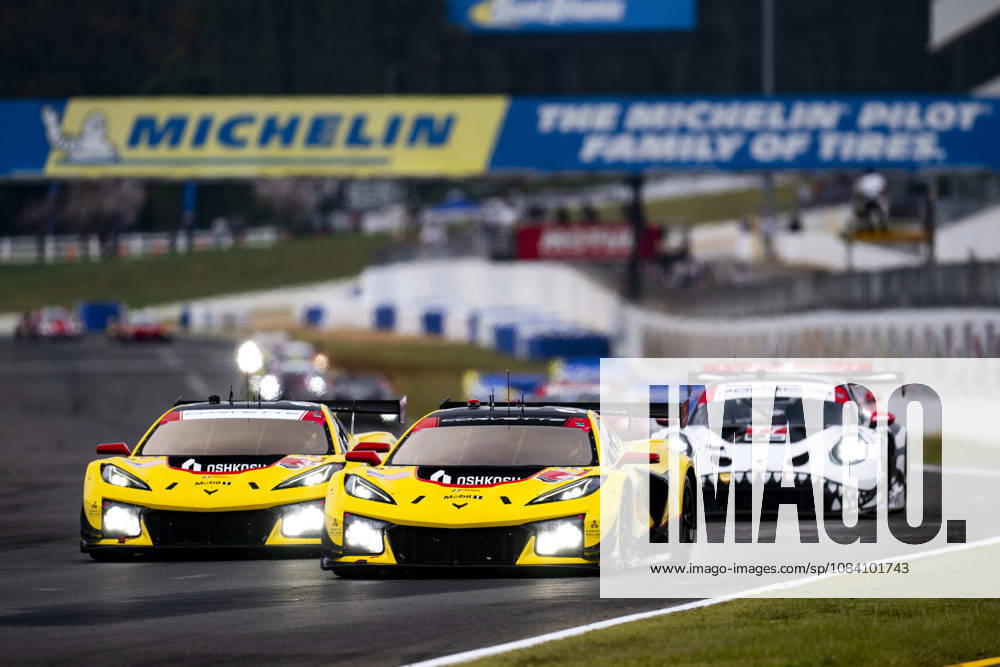 AUTO - IMSA - PETIT LE MANS 2026 04 CATSBURG Nicky (nld), MILNER Tommy (usa), VARRONE Nico (arg), Corvette Racing by Pratt Miller Motorsports, Chevrolet Corvette Z06 GT3.R, action during the 2026 Motul Petit Le Mans, 11th round of the 2026 IMSA WeatherTech SportsCar Championship, from October 1 to 3, 2026 on the Michelin Raceway Road Atlanta in Braselton, Georgia, United States of America - BraseltonUnited States