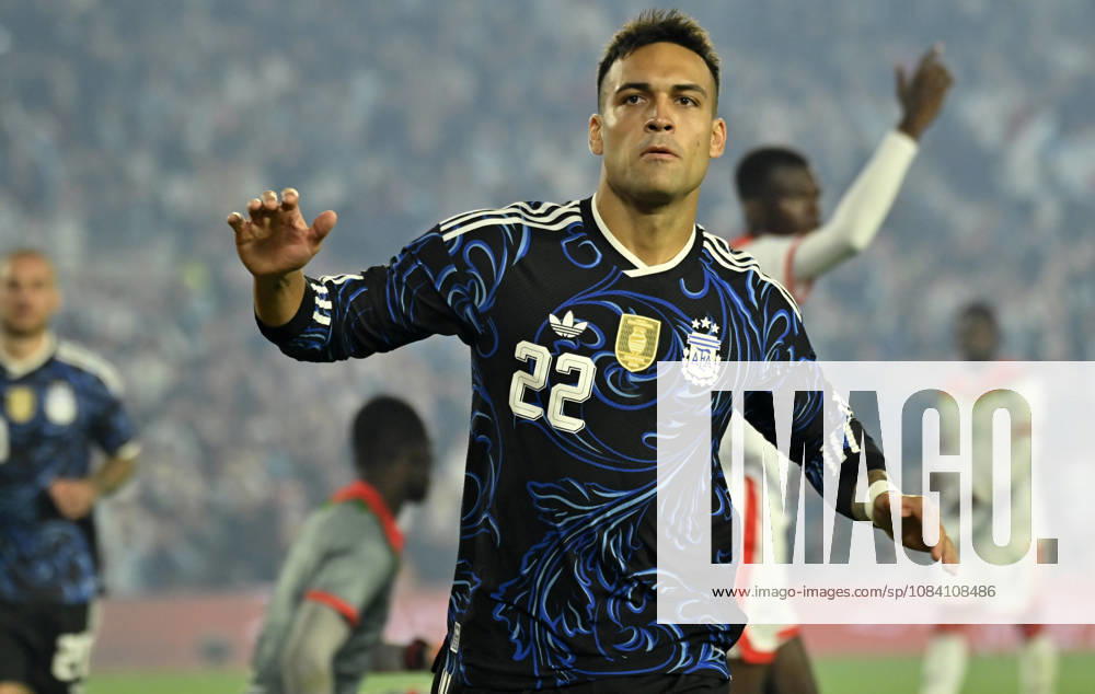 Lautaro Martinez Argentina vs Burkina Faso Foto: FOTOBAIRES Amistoso.