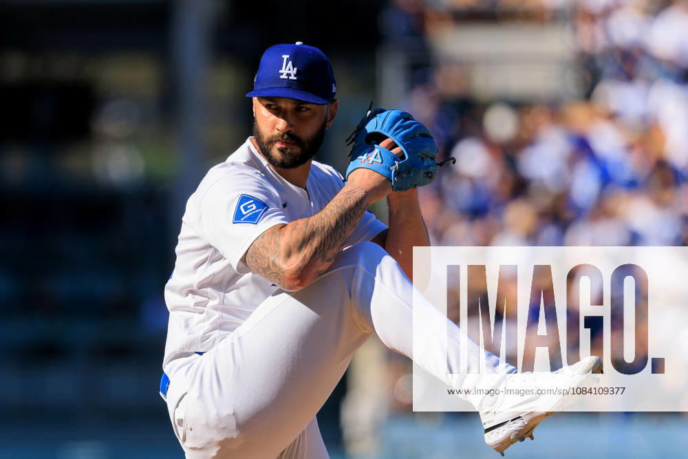 Relief pitcher, Tanner Scott 66 of the Los Angeles Dodgers during a NLDS Game 1 against the Atlanta Braves on Saturday October 3, 2026 at Dodger Stadium in Los Angeles, California. JAVIER ROJAS PI Los Angeles USA - ZUMAp124 20261003_zaa_p124_015