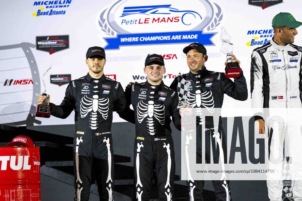 AUTO - IMSA - PETIT LE MANS 2026 77 KING Harry (gbr), PICARIELLO Alessio (bel), TANDY Nick (gbr), AO Racing, Porsche 911 GT3 R (992.2), portrait during the 2026 Motul Petit Le Mans, 11th round of the 2026 IMSA WeatherTech SportsCar Championship, from October 1 to 3, 2026 on the Michelin Raceway Road Atlanta in Braselton, Georgia, United States of America - BraseltonUnited States