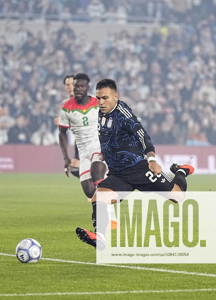 Lautaro Martinez - Argentina vs Burkina Faso - Partido amistoso - 3 de octubre de 2026 - Estadio Monumental - Buenos Aires - Foto: Javier Garcia Martino - Prensa CABJ -