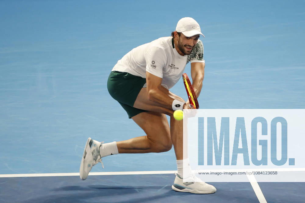 Valentin Vacherot (Monaco) returns a shot against Arthur Fils (France) during their quarterfinal match at the Kinoshita Group Japan Open Tennis Championships at Ariake Colosseum in Tokyo. The tournament runs from September 29 to October 6. Vacherot won 7-5, 4-6, 6-4. Tokyo Japan - ZUMAm191 20261004_aap_m191_100