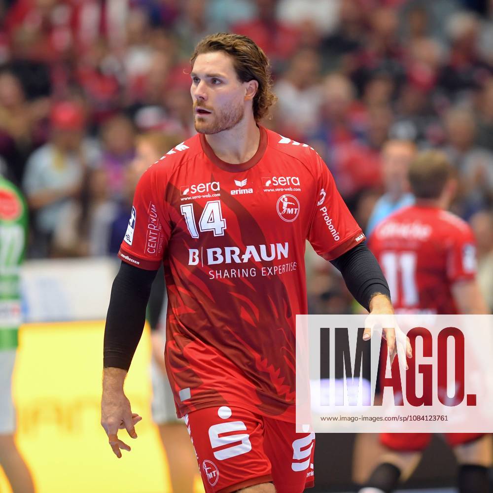 Johannes Golla (MT Melsungen 14) , GER, MT Melsungen - TSV Hannover-Burgdorf, Handball, 1. Bundesliga, 7. Spieltag, Saison 2026 2027, 03.10.2026, GER, MT Melsungen - Hannover-Burgdorf, Handball, 1. Bundesliga, 7. Spieltag, Saison 2026 2027, 03.10.2026 Kassel
