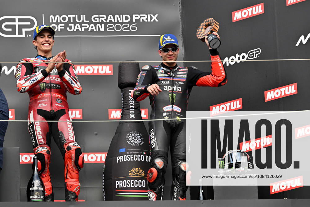 MOTO - MOTO GP - GRAND PRIX OF JAPAN 2026 BEZZECCHI Marco (ita), Aprilia Racing, Aprilia RS-GP26, podium, portrait during the 2026 MotoGP Motul Grand Prix of Japan on the Twin Ring Motegi Circuit from October 2 to 4th, At Motegi, Japan - MotegiJapan