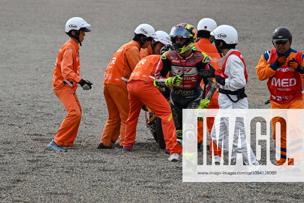 MOTO - MOTO GP - GRAND PRIX OF JAPAN 2026 11 MOREIRA Diogo (bra), Pro Honda LCR, Honda RC213V, action, accident, crash during the 2026 MotoGP Motul Grand Prix of Japan on the Twin Ring Motegi Circuit from October 2 to 4th, At Motegi, Japan - MotegiJapan
