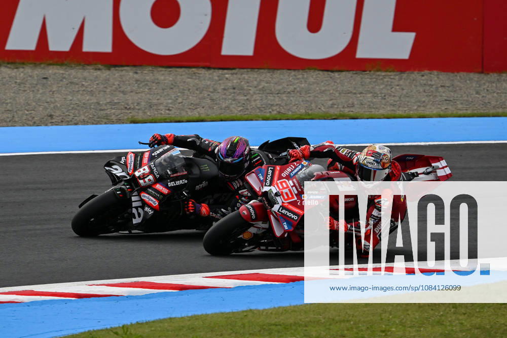 MOTO - MOTO GP - GRAND PRIX OF JAPAN 2026 93 MARQUEZ Marc (spa), Ducati Lenovo Team, Ducati Desmosedici GP26, action, overtaking 89 MARTIN Jorge (spa), Aprilia Racing, Aprilia RS-GP26 during the 2026 MotoGP Motul Grand Prix of Japan on the Twin Ring Motegi Circuit from October 2 to 4th, At Motegi, Japan - MotegiJapan