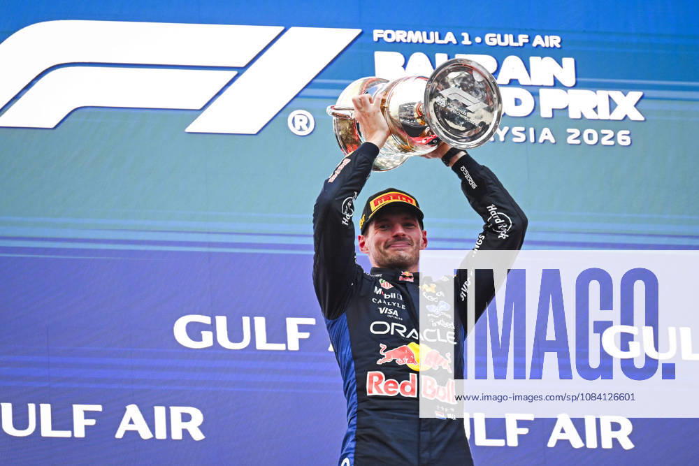 F1 - BAHRAIN GRAND PRIX IN MALAYSIA 2026 Podium, VERSTAPPEN Max (nld), Red Bull Racing Ford RB22, portrait during the 2026 Formula 1 Bahrain Grand Prix in Malaysia, 16th round of the 2026 Formula One World Championship, WM, Weltmeisterschaft from October 2 to 4, 2026 on the Sepang International Circuit, in Sepang, Malaysia - SepangMalaysia