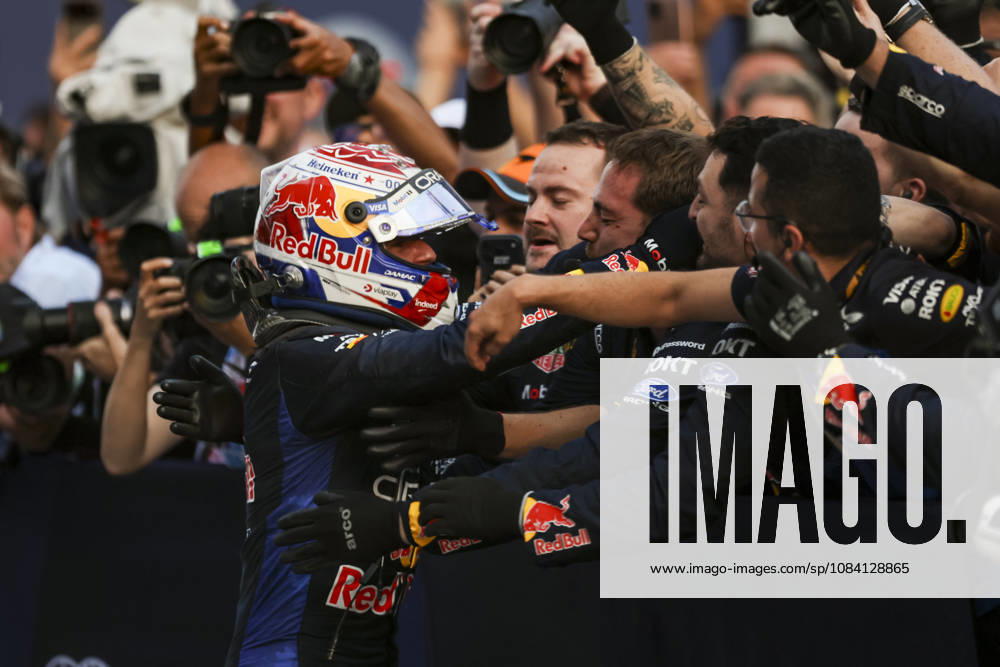 F1 - BAHRAIN GRAND PRIX IN MALAYSIA 2026 VERSTAPPEN Max (nld), Red Bull Racing Ford RB22, portrait celebrates his victory during the 2026 Formula 1 Bahrain Grand Prix in Malaysia, 16th round of the 2026 Formula One World Championship, WM, Weltmeisterschaft from October 2 to 4, 2026 on the Sepang International Circuit, in Sepang, Malaysia - SepangMalaysia