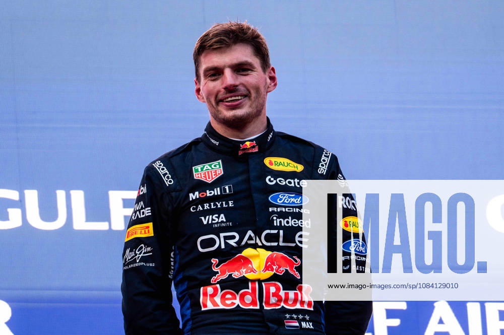 F1 - BAHRAIN GRAND PRIX IN MALAYSIA 2026 podium VERSTAPPEN Max (nld), Red Bull Racing Ford RB22, portrait during the 2026 Formula 1 Bahrain Grand Prix in Malaysia, 16th round of the 2026 Formula One World Championship, WM, Weltmeisterschaft from October 2 to 4, 2026 on the Sepang International Circuit, in Sepang, Malaysia - SepangMalaysia