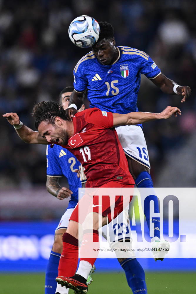 Mg Bologna 05 10 2026 - Nations League Italia-Turchia foto Matteo Gribaudi Image nella foto: Issa Doumbia-Yunus Akgun
