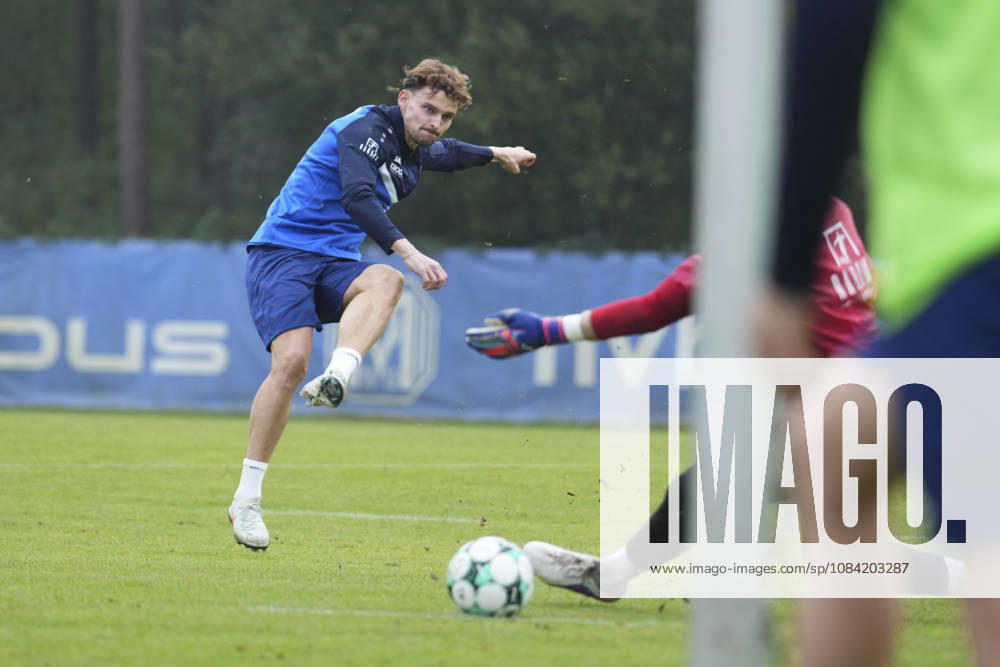 Deutschland: Fussball, Trainingseinheit, 3. Liga, Saison 2026-2027, NVB-Campus, SV Meppen, Dienstag, 06.10.2026, Vormittagstraining: Moritz Heyer als Gastspieler beim Meppener Training des Drittligisten
