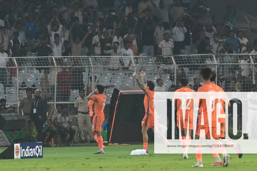 Anirudh Thapa of India celebrates the goal against Uruguay during FIFA International Friendly, Länderspiel, Nationalmannschaft match at Vivekananda Yuva Bharati Stadium on October 6, 2026 in Kolkata, India. (Photo by Samir Jana Hindustan Times) India Vs Uruguay FIFA International Friendly Match At Salt Lake Stadium Kolkata