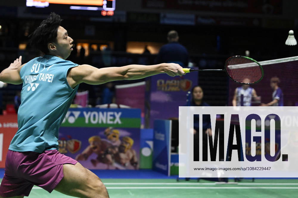 Su Li Yang of Taiwan in action during the badminton Clash of Clans Arctic Open 2026 tournament in Vantaa, Finland, on October 7, 2026. - ANTTI AIMO-KOIVISTO Vantaa Finland olgeIwwwMSk