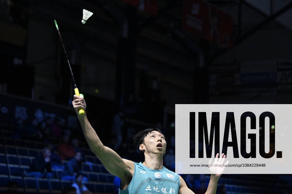 Su Li Yang of Taiwan in action during the badminton Clash of Clans Arctic Open 2026 tournament in Vantaa, Finland, on October 7, 2026. - ANTTI AIMO-KOIVISTO Vantaa Finland YdAFXd65pK8