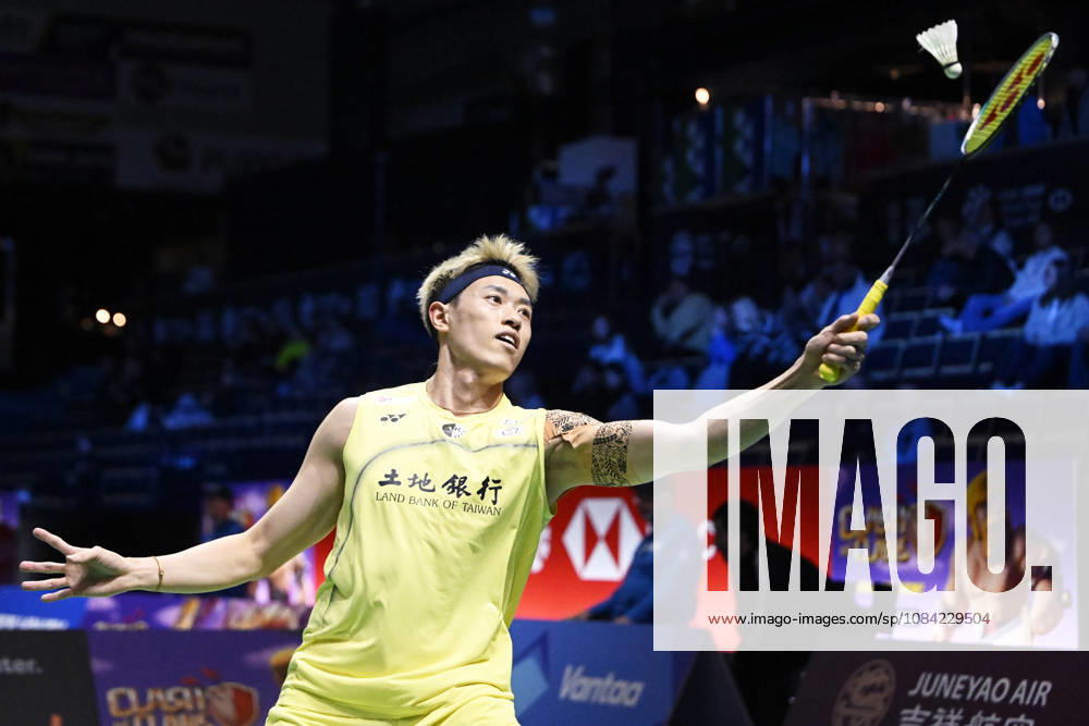 Lin Chun-Yi of Taiwan in action during the badminton Clash of Clans Arctic Open 2026 tournament in Vantaa, Finland, on October 7, 2026. - ANTTI AIMO-KOIVISTO Vantaa Finland 5b-VwmXp6XQ