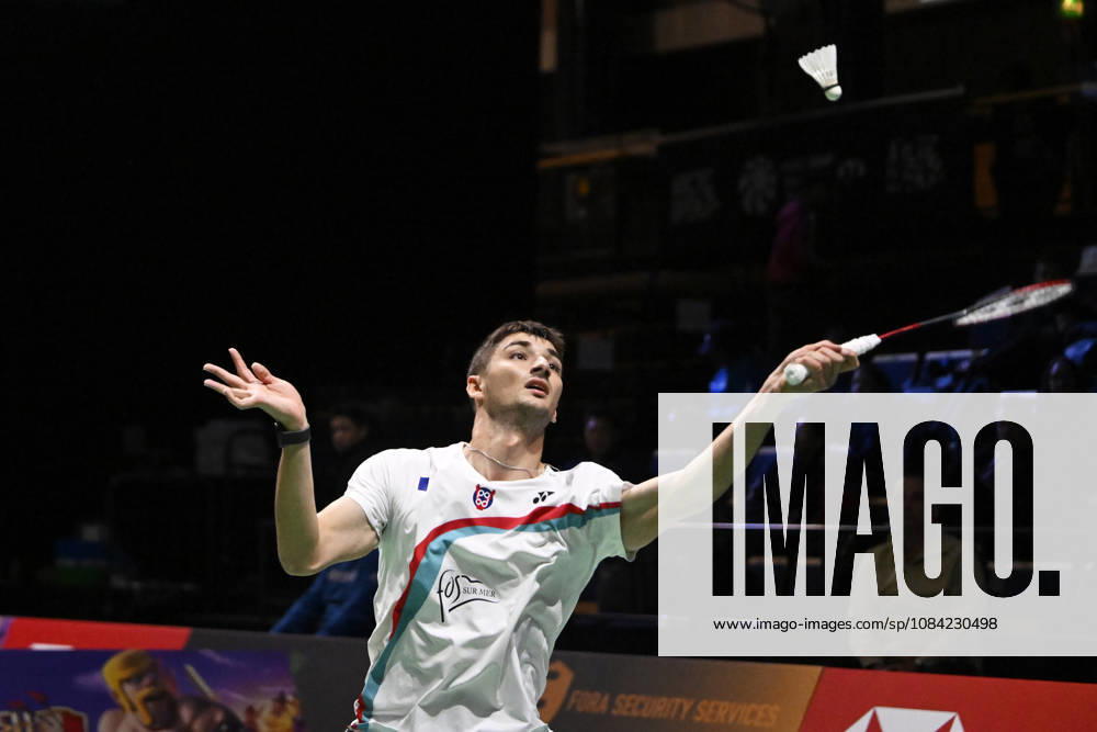 LKS 20261007 Christo Popov of France during the badminton Clash of Clans Arctic Open 2026 tournament in Vantaa, Finland, on October 7, 2026. - ANTTI AIMO-KOIVISTO Vantaa Finland 5QPVEd5B9vk