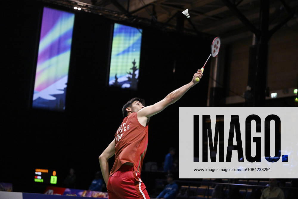 Toma Junior Popov of France during the badminton Clash of Clans Arctic Open 2026 tournament in Vantaa, Finland, on October 7, 2026. - ANTTI AIMO-KOIVISTO Vantaa Finland 8CB7bZUdfiE